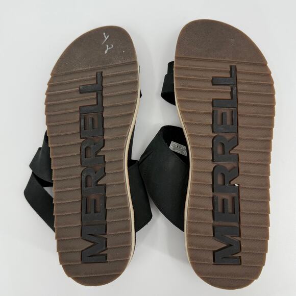 Merrell Women's Juno Wrap Slip On Slide Sandals J000574 Size US10 EU41 Black - Picture 6 of 6